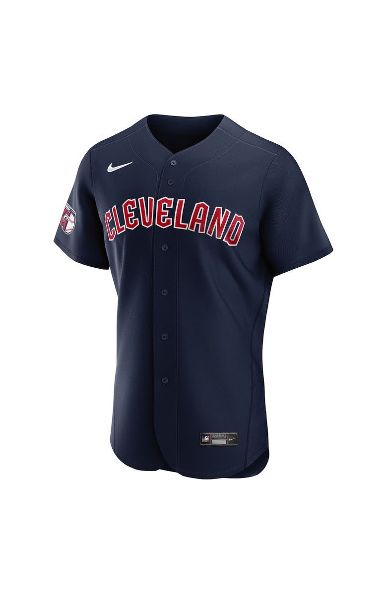 Nike Men's Nike Navy Cleveland Guardians Alternate Authentic Team Jersey, Alternate, color, 