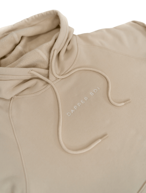 DAPPER BOI DAPPER BOI CREAM PULLOVER HOODIE