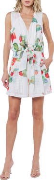 CIEBON Dale Strawberry Print Minidress