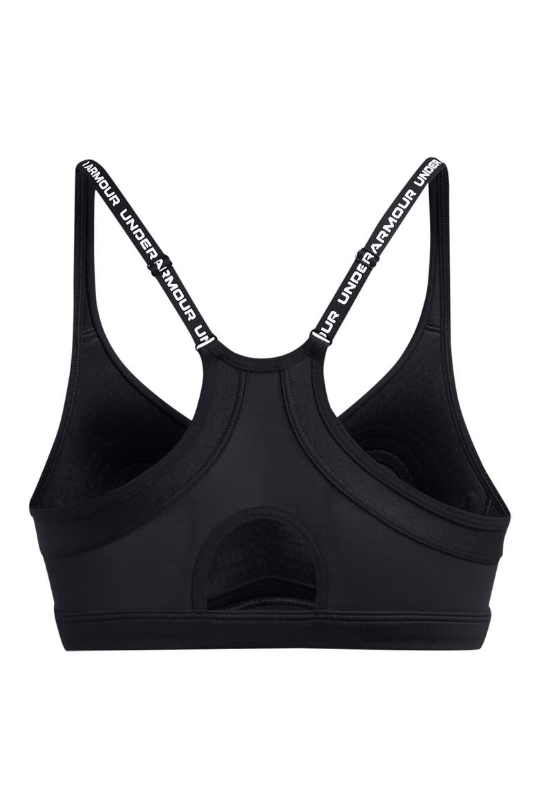 Infinity Low 2.0 Sports Bra, Alternate, color, BLACK / / WHITE