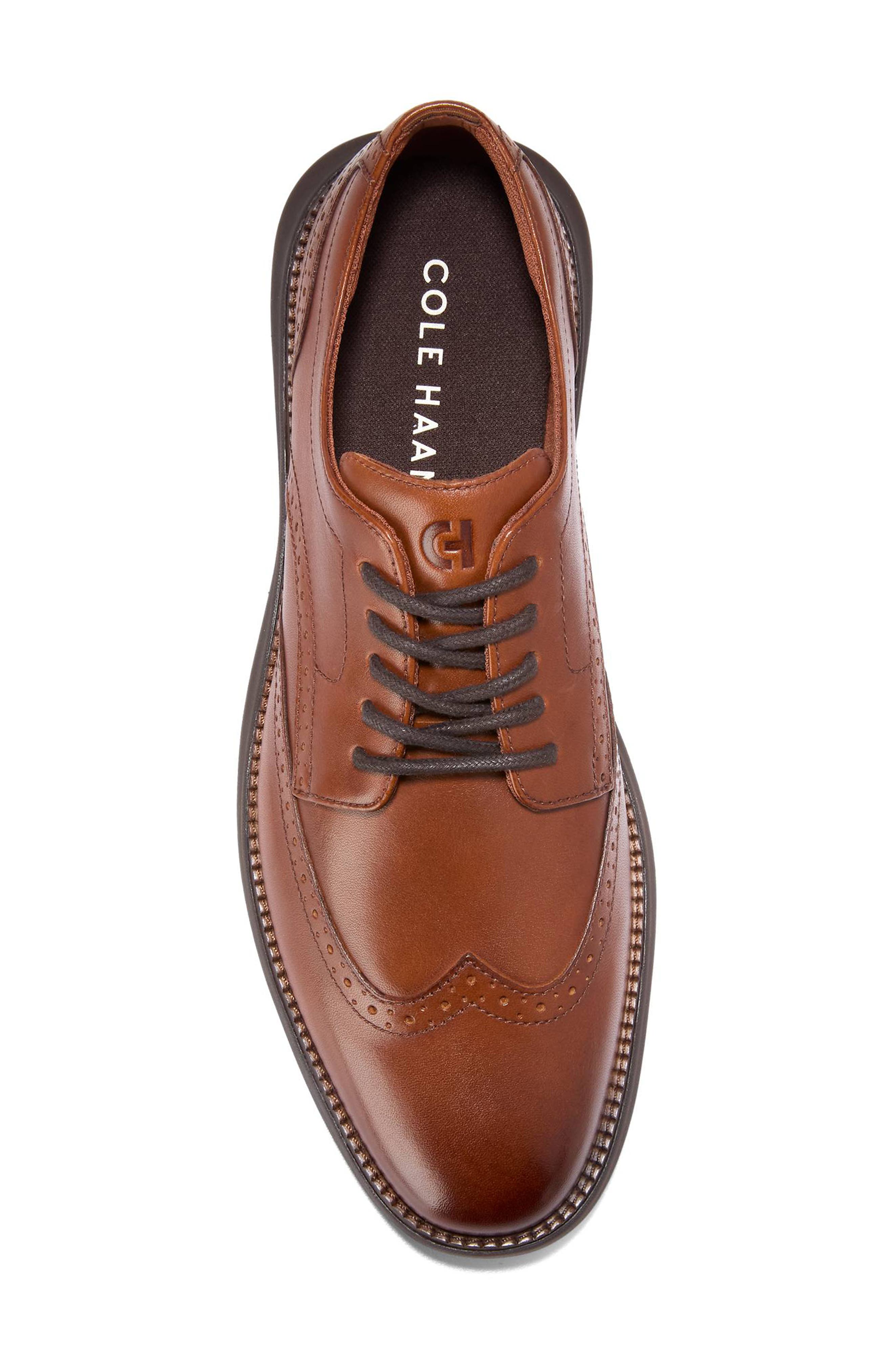 Grand Shadowlite Wingtip Derby, Alternate, color, BRITISH TAN / JAVA