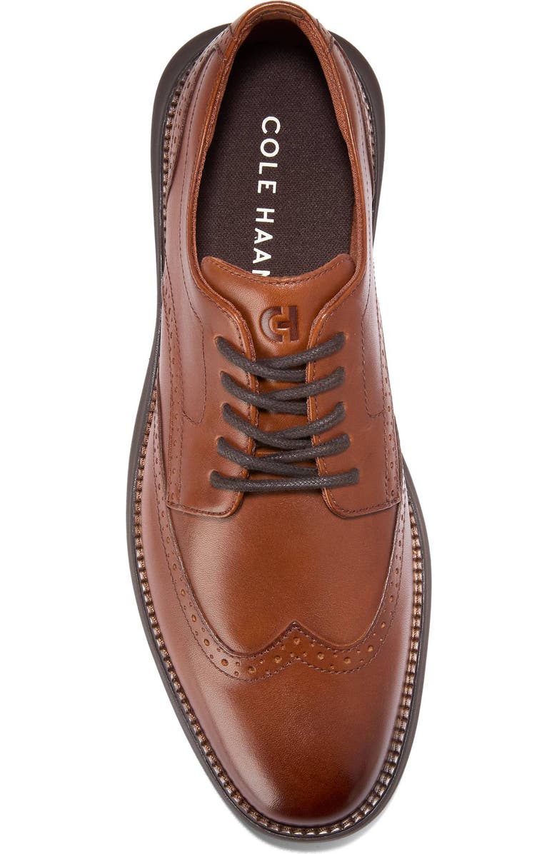 Cole Haan Grand Shadowlite Wingtip Derby, Alternate, color, British Tan / Java
