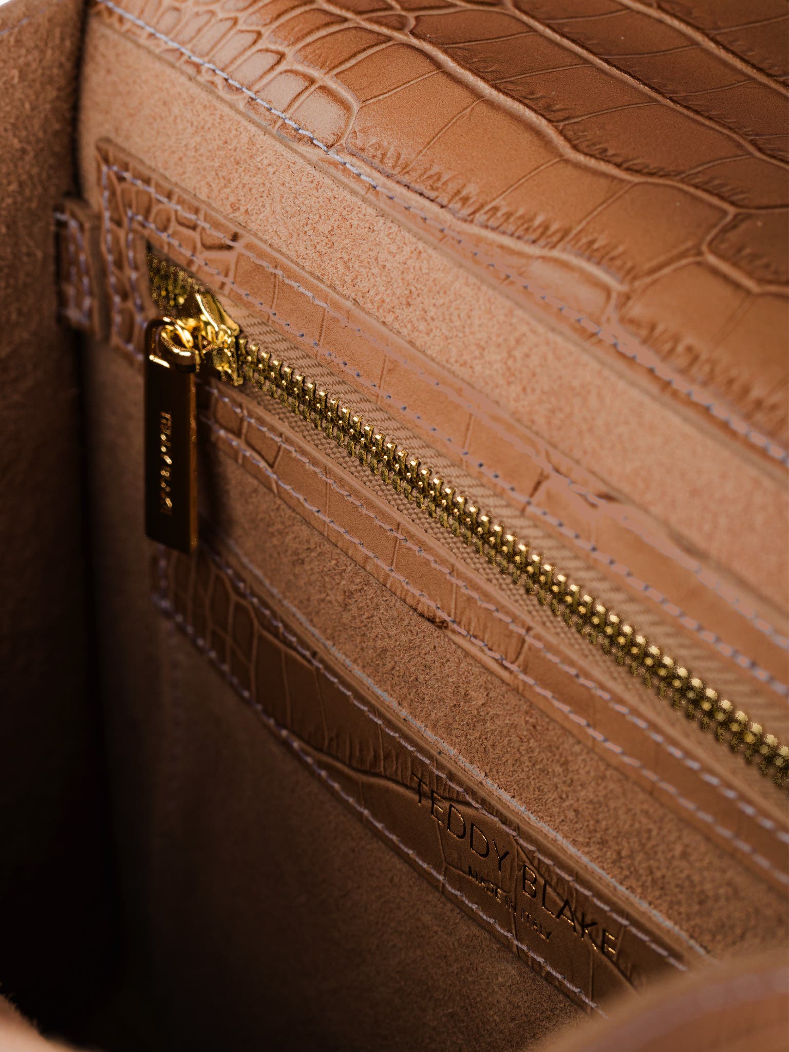 Ava Croco  11", Alternate, color, Camel Brown