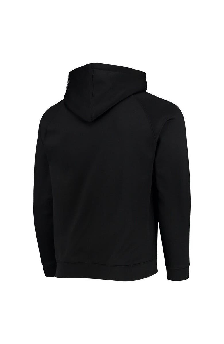 New Era Men's New Era Black Cleveland Browns Training Collection Raglan Pullover Hoodie, Alternate, color,