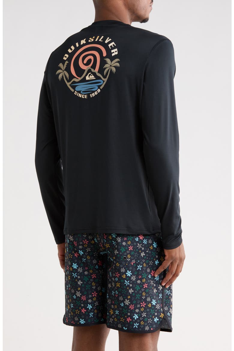 Endless Long Sleeve Graphic Sun T-Shirt, Alternate, color, BLACK