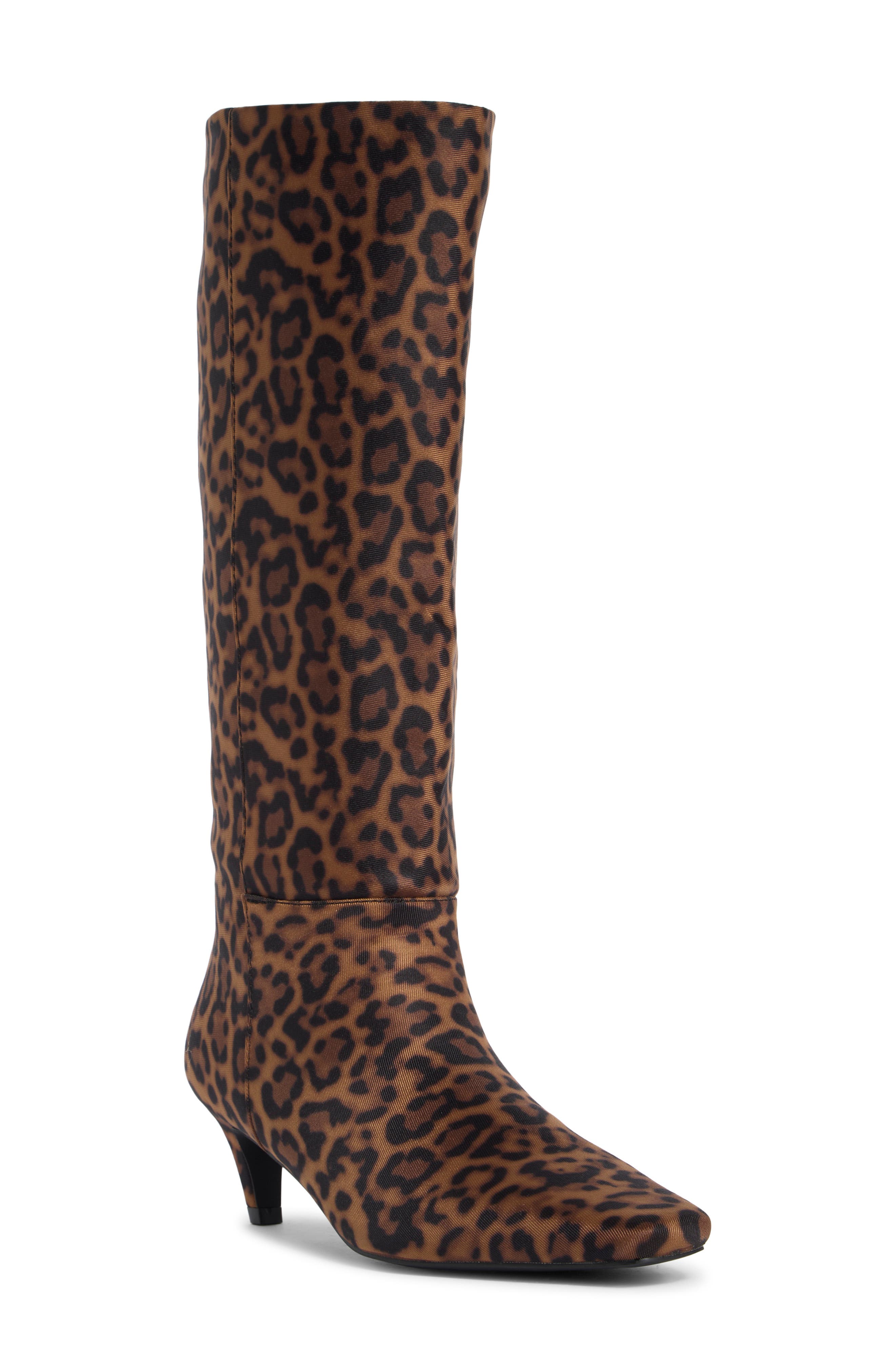 Billini Jovie Leopard Knee High Boot
