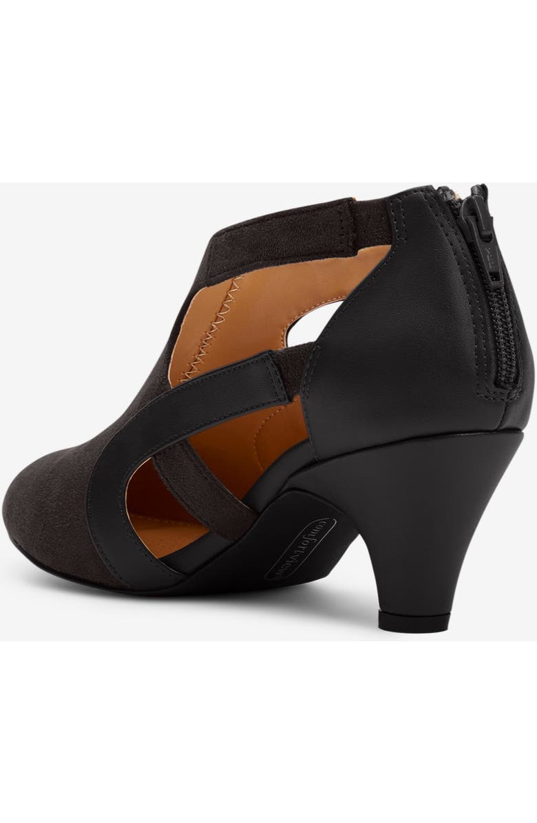Comfortview The Sage Suede-Like Shootie Pump, Alternate, color, Black