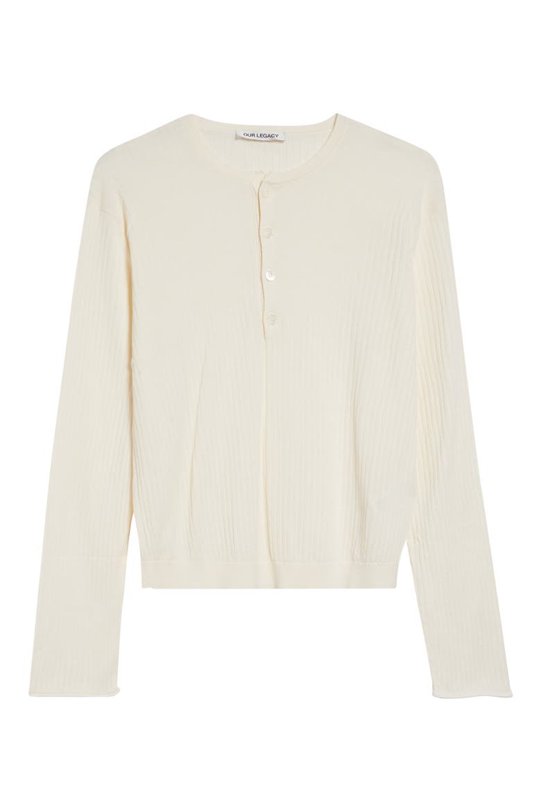 Fine Knit Cotton Crepe Henley (Men) | Nordstrom