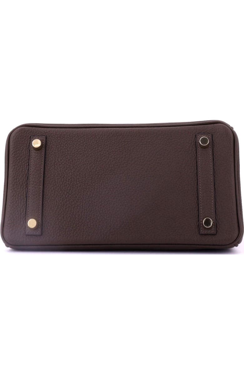 Pre-Owned Hermes Birkin Handbag Brown Togo with Gold Hardware 25, Alternate, color, Ecorce