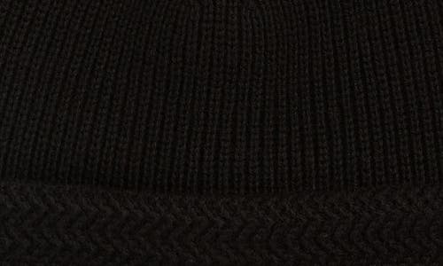 STONE ISLAND STONE ISLAND LOGO PATCH COTTON RIB BEANIE 