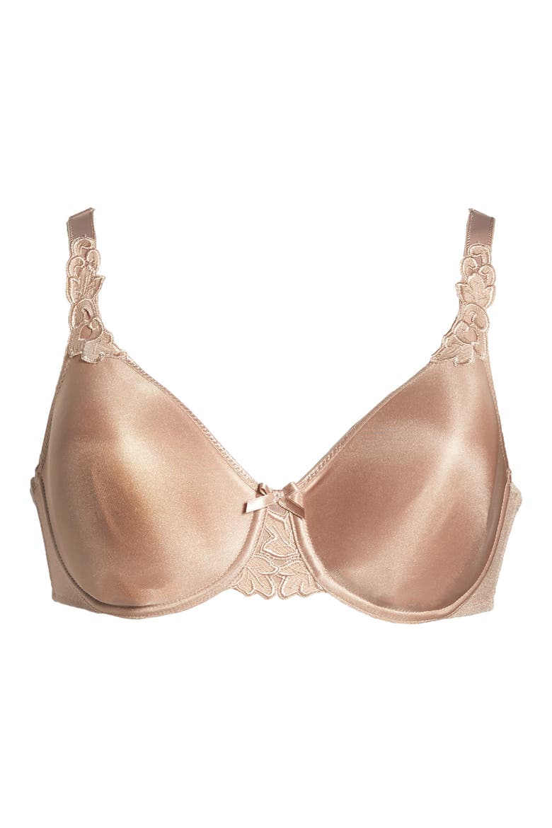 Hedona Underwire Minimizer Contour Bra, Alternate, color, SKIN