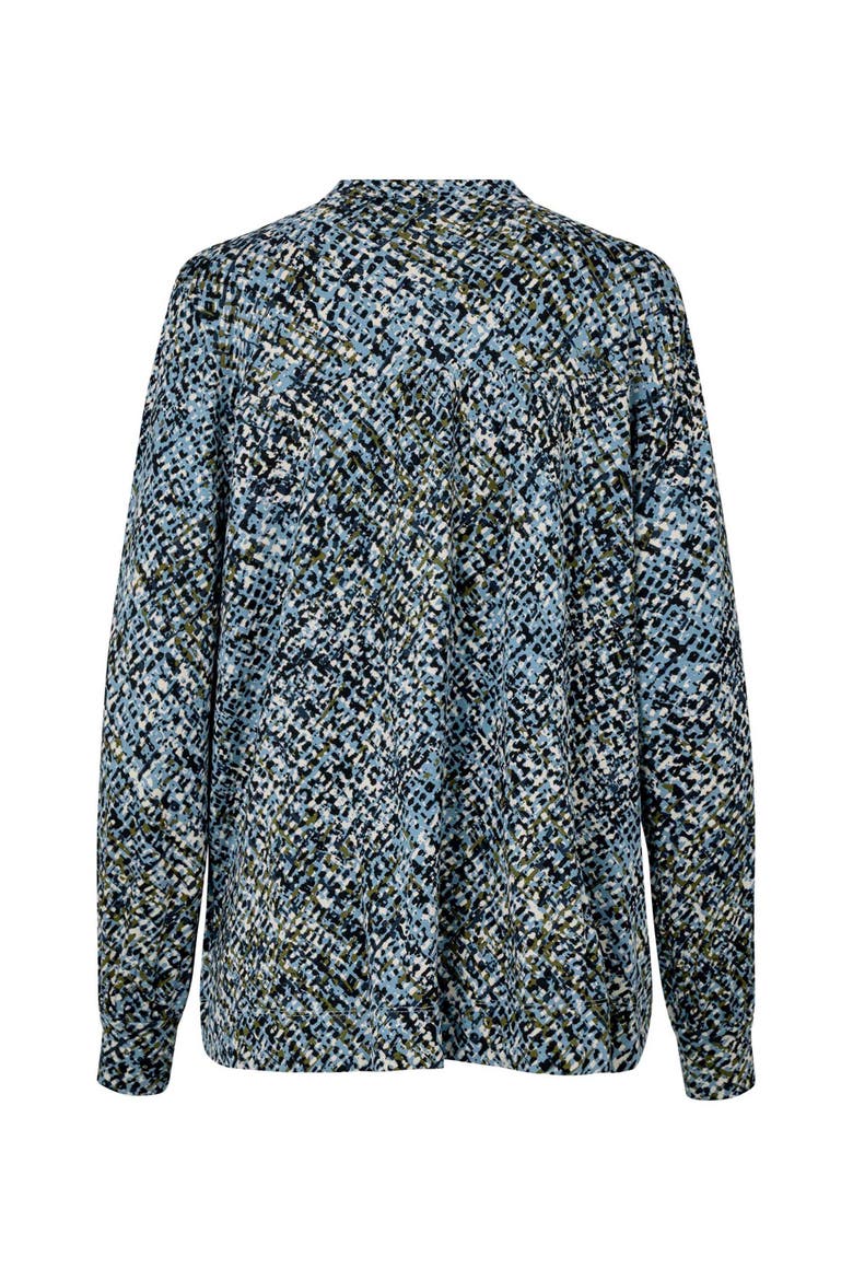 MaBawia Graphic Print Top, Alternate, color, Proven Blue