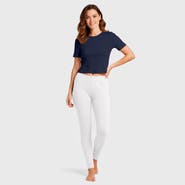 City Threads USA-Made Women's 100% Organic Cotton Leggings
