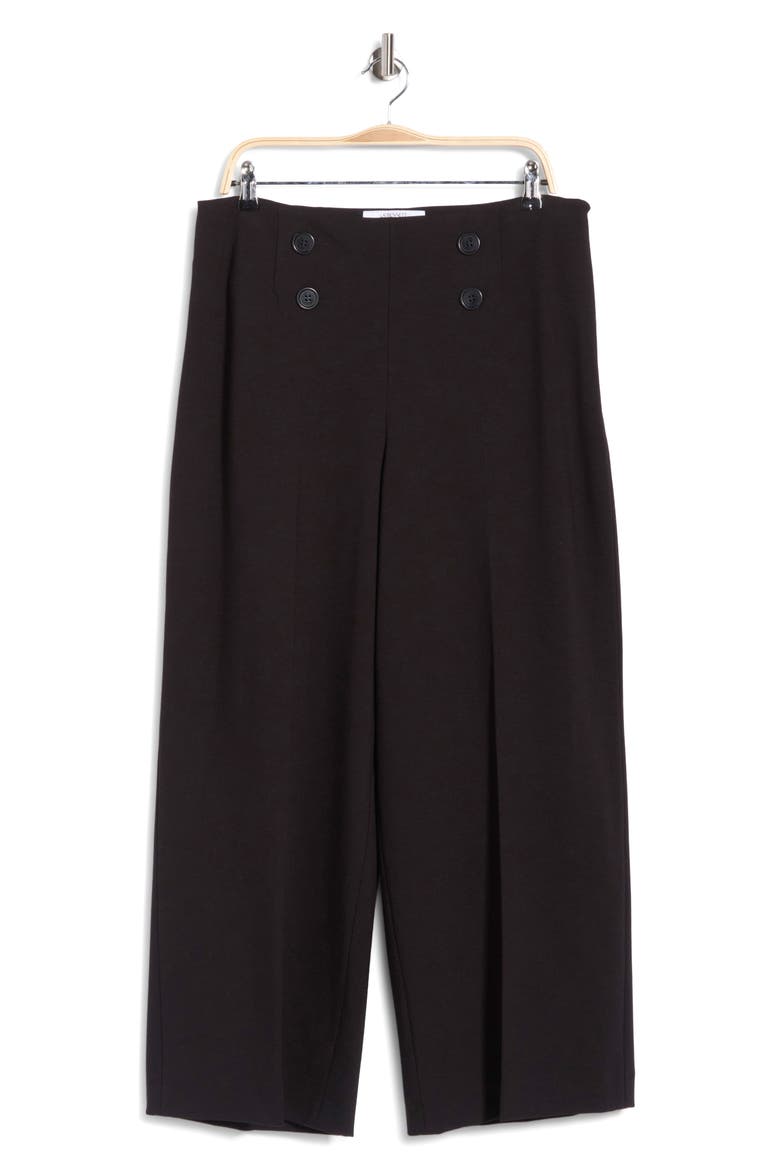 Polly Pleated Pants, Main, color, BLACK