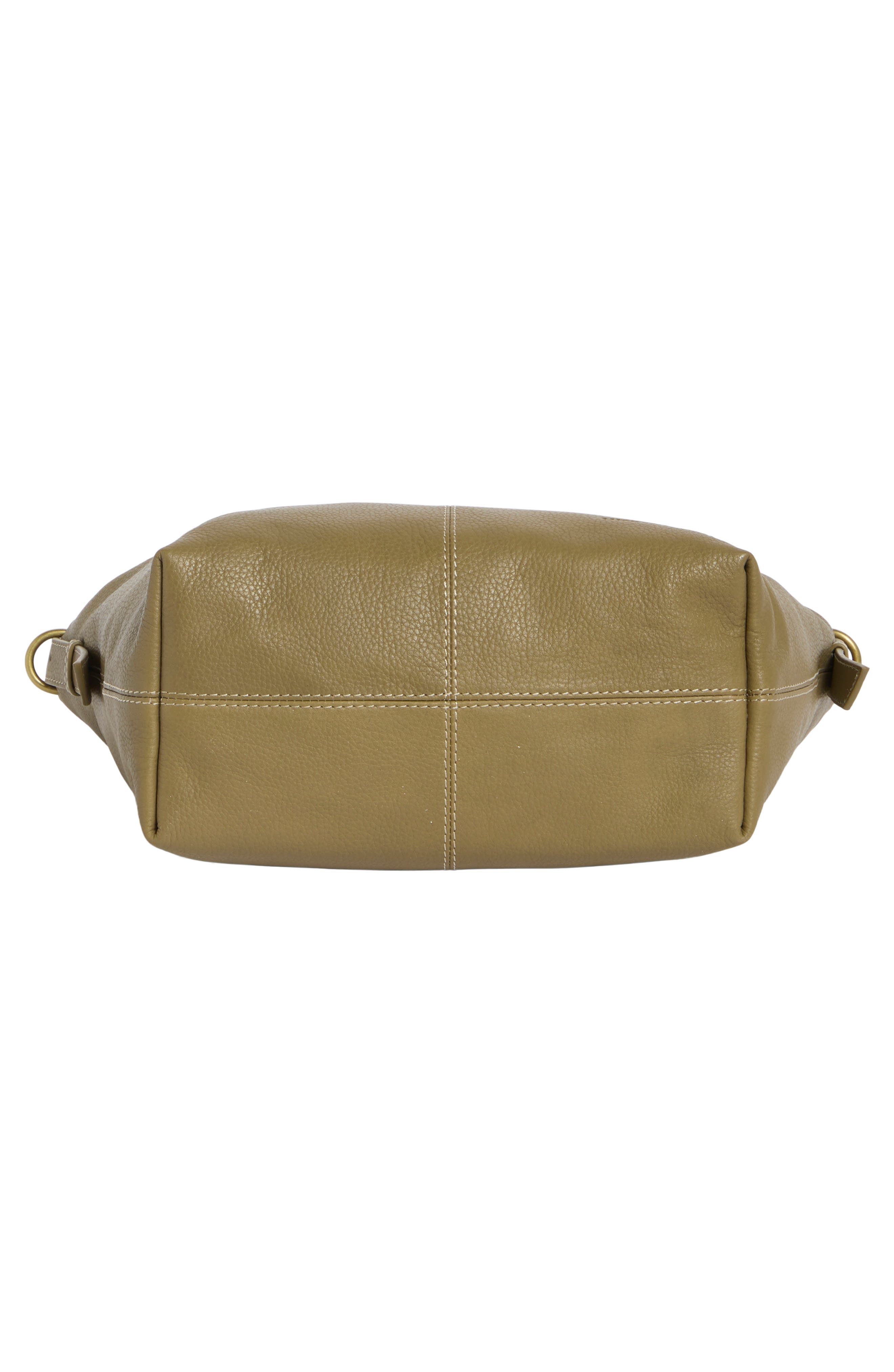 Amy Leather Hobo, Alternate, color, GOLDEN SANDALWOOD PEBBLE