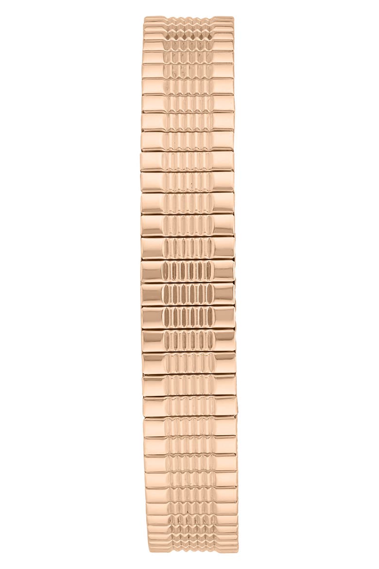 Mini Stretch Quartz Bracelet Watch, 27mm, Alternate, color, ROSE GOLD