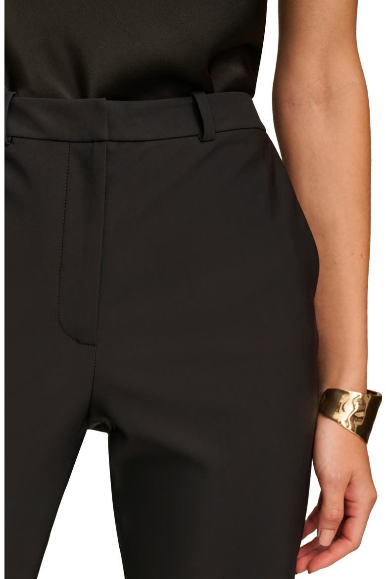 Slim Ankle Pants, Alternate, color, BLACK