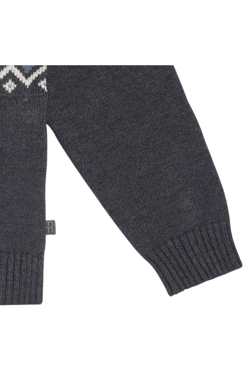 Modern Moments<sup>™</sup> by Gerber Fair Isle Sweater, Alternate, color, Dark Grey