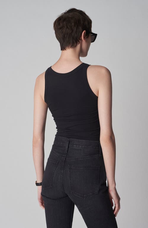 Co Cashmere Knit Tank Top In Black