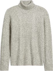 Schott NYC Tri-Blend Turtleneck Sweater