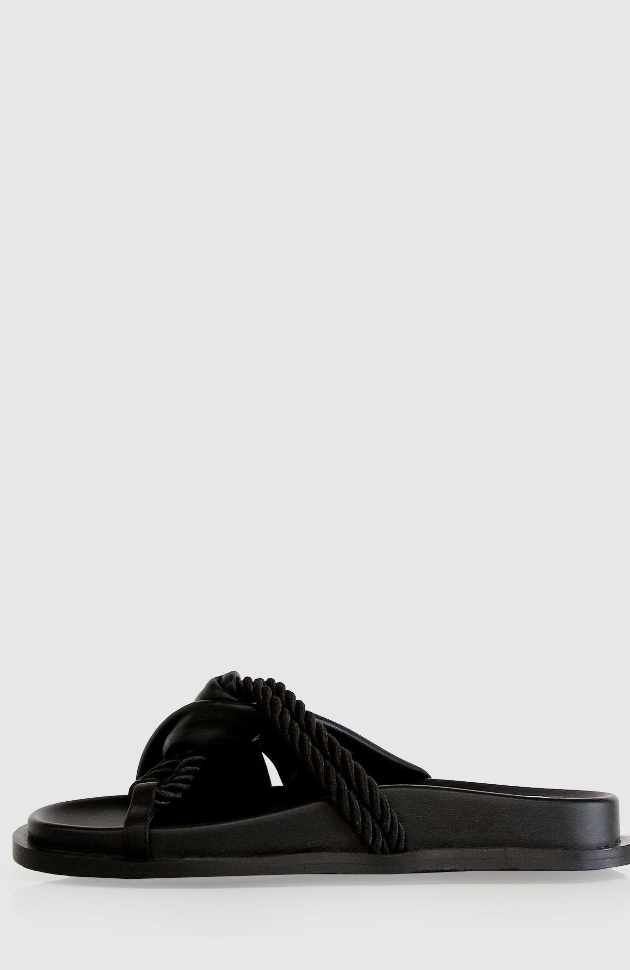 Belle & Bloom Whitehaven Slide, Alternate, color, Black