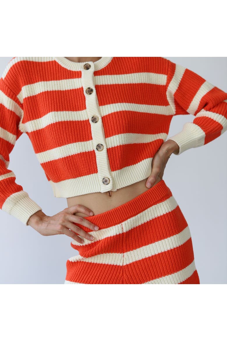 Fiona Cardigan - Women's, Alternate, color, Poppy