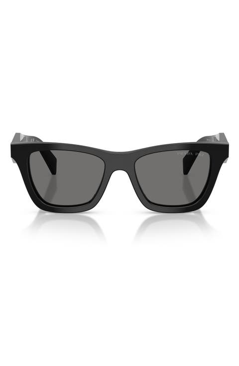 52mm Polarized Butterfly Sunglasses
