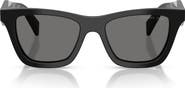 Prada 52mm Polarized Butterfly Sunglasses