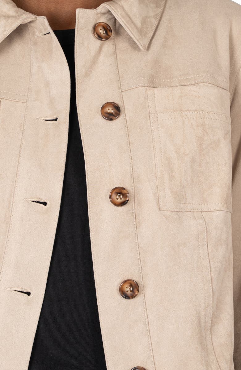 KUT from the Kloth Matilda Crop Faux Suede Jacket, Alternate, color,