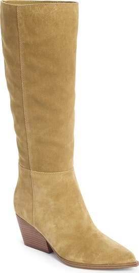 Challi Pointed Toe Knee High Boot