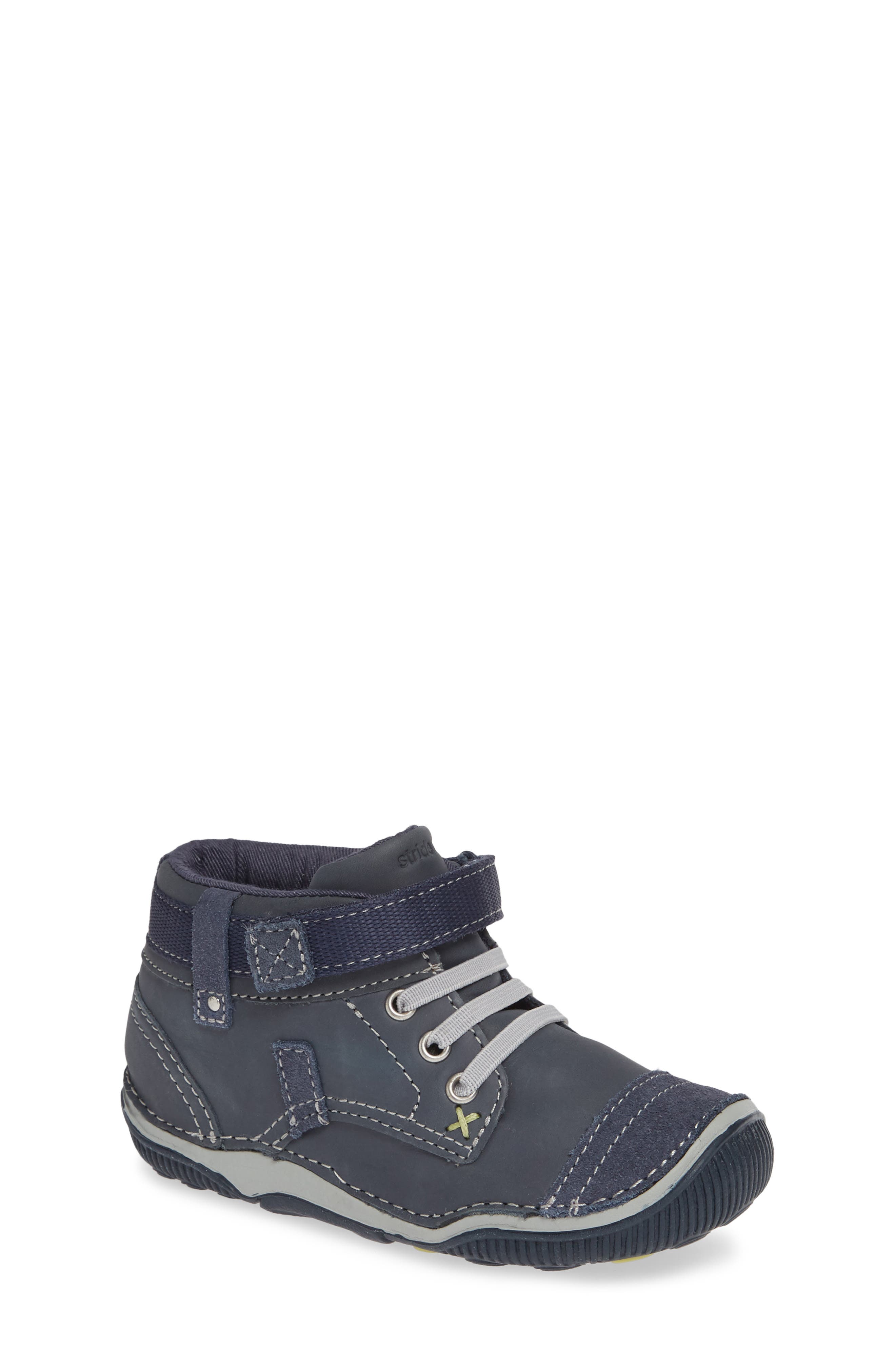 Stride Rite 'Garrett' High Top Bootie Sneaker, Main, color, 