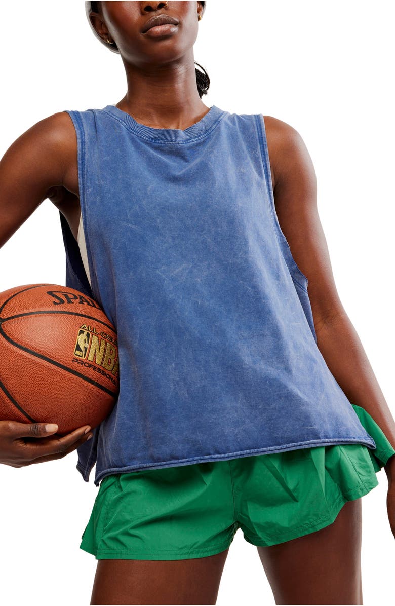 FP Movement by Free People FP Movement Get Your Flirt On Shorts, Alternate, color, Emerald Green