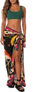 Maaji Flamingo Night Isla Cover-Up Pareo