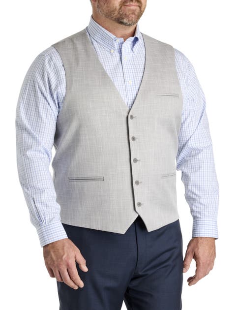 Big & Tall  Textured Vest