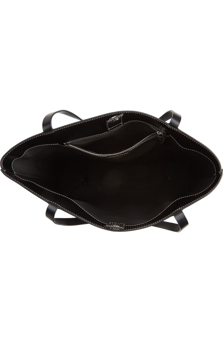 Ganni Large Banner Tote, Alternate, color,