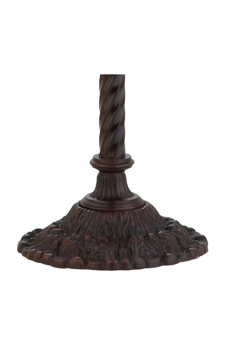 JONATHAN Y Dragonfly Tiffany-Style 71" Torchiere LED Floor Lamp, Alternate, color, Bronze