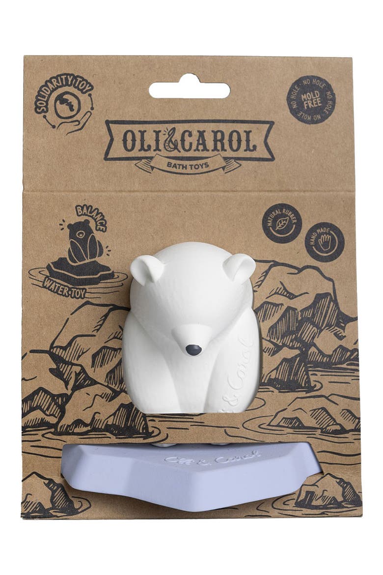 Ice Protectors Polar Bear Bath Toy, Alternate, color, NO COLOR