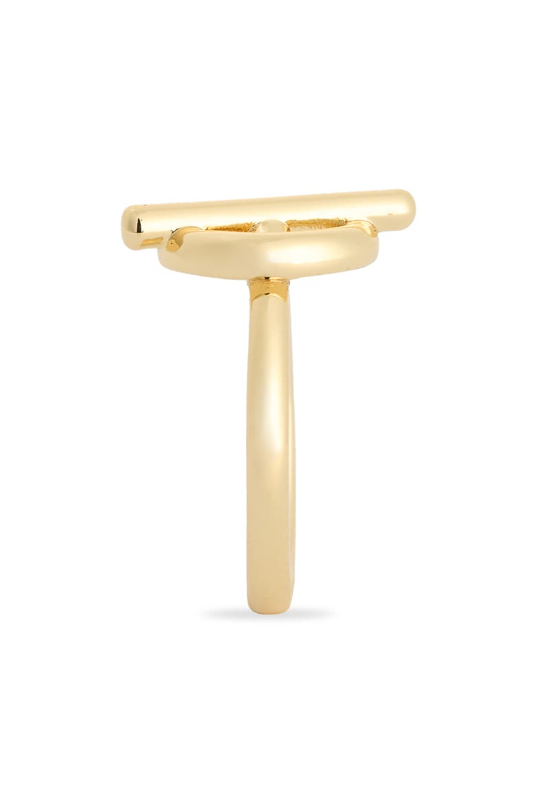 Toggle Knot Ring, Alternate, color, GOLD