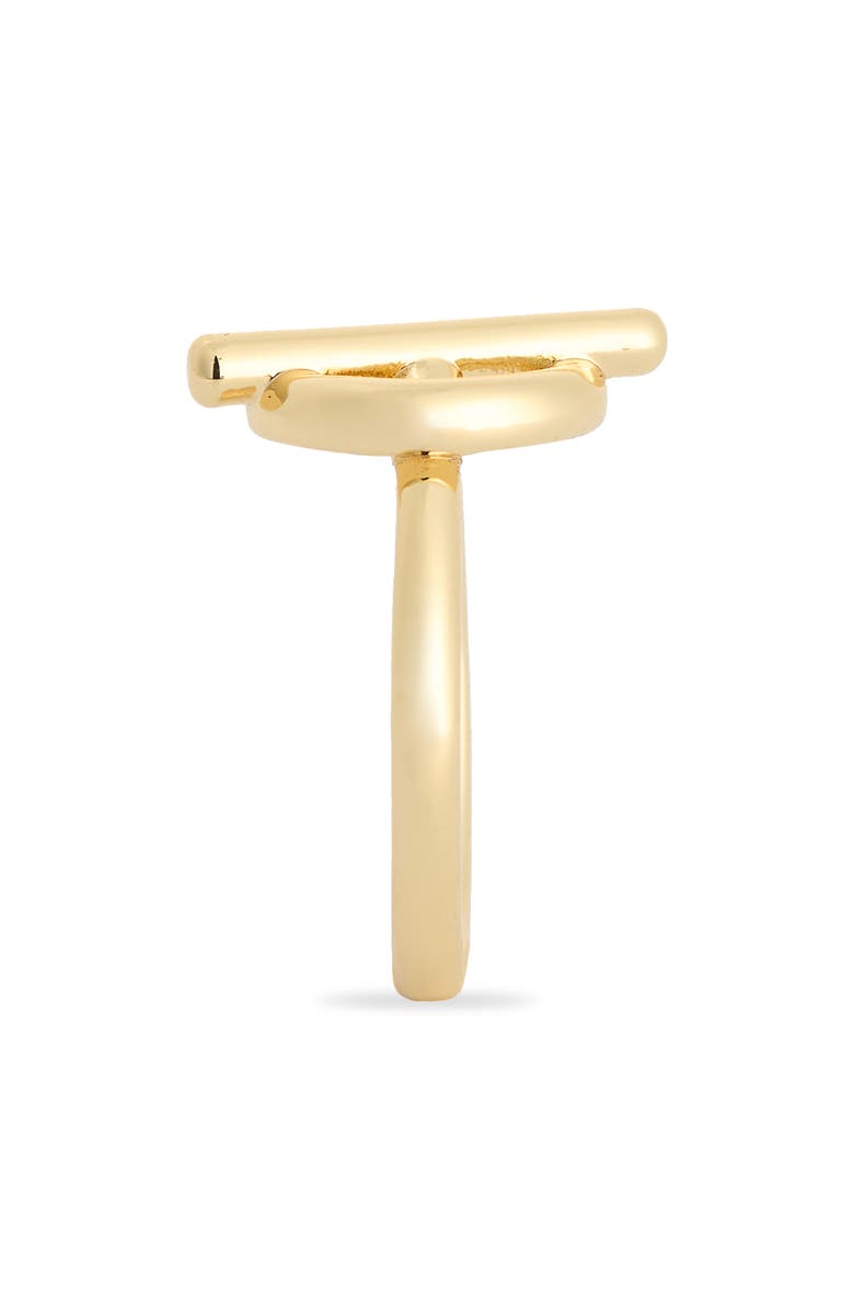 NORDSTROM RACK Toggle Knot Ring, Alternate, color, Gold