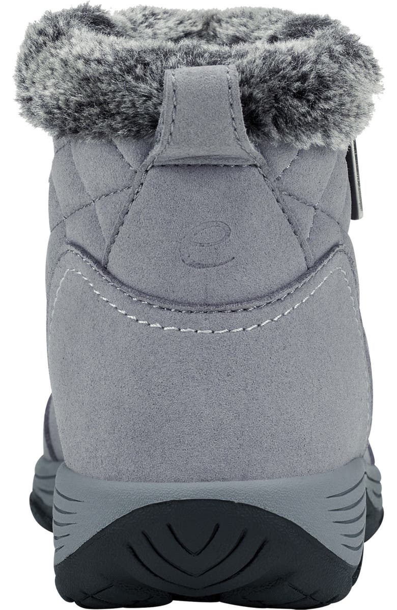 Easy Spirit Vance Water Repellent Faux Fur Trimmed Boot, Alternate, color, Grey