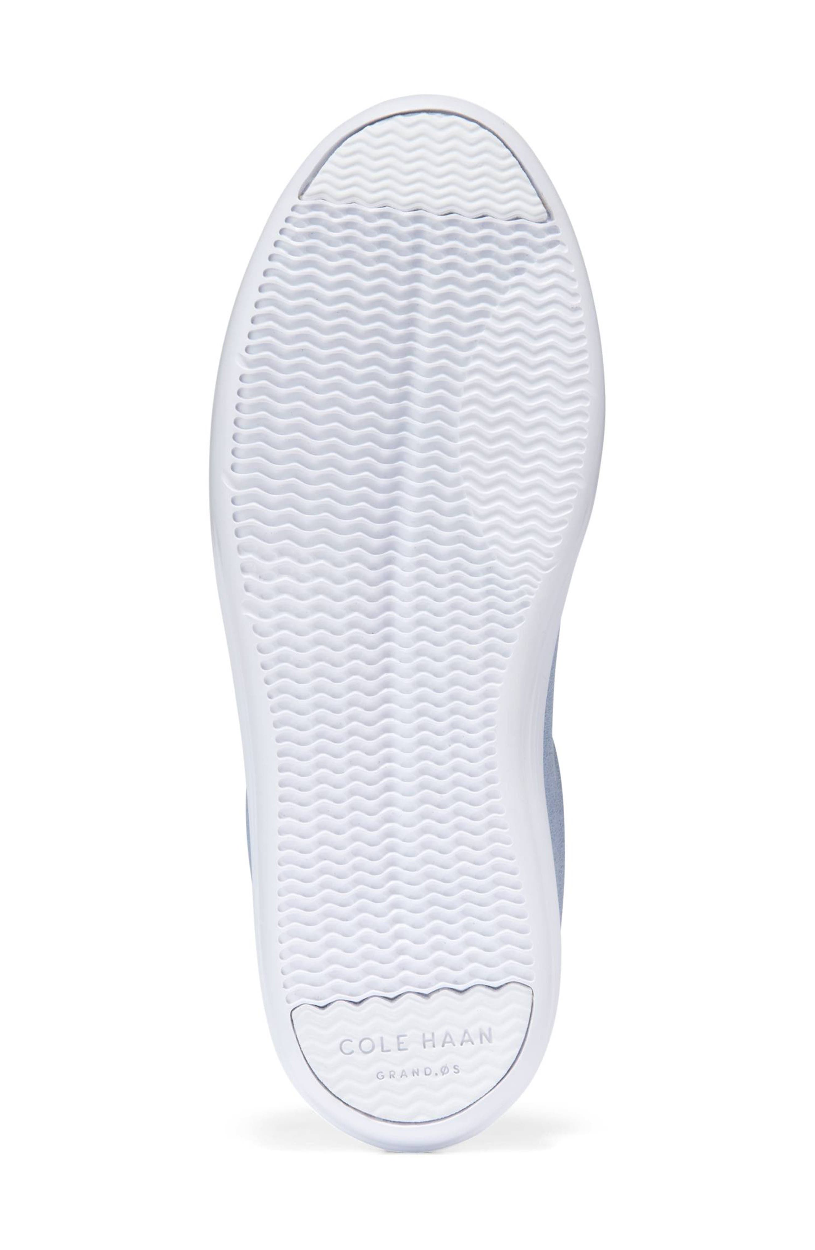 Cole Haan Grand Crosscourt Leather Sneaker, Alternate, color, Hydrangea Suede