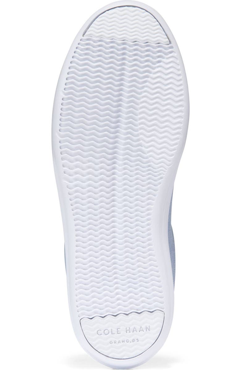 Cole Haan Grand Crosscourt Leather Sneaker, Alternate, color, Hydrangea Suede