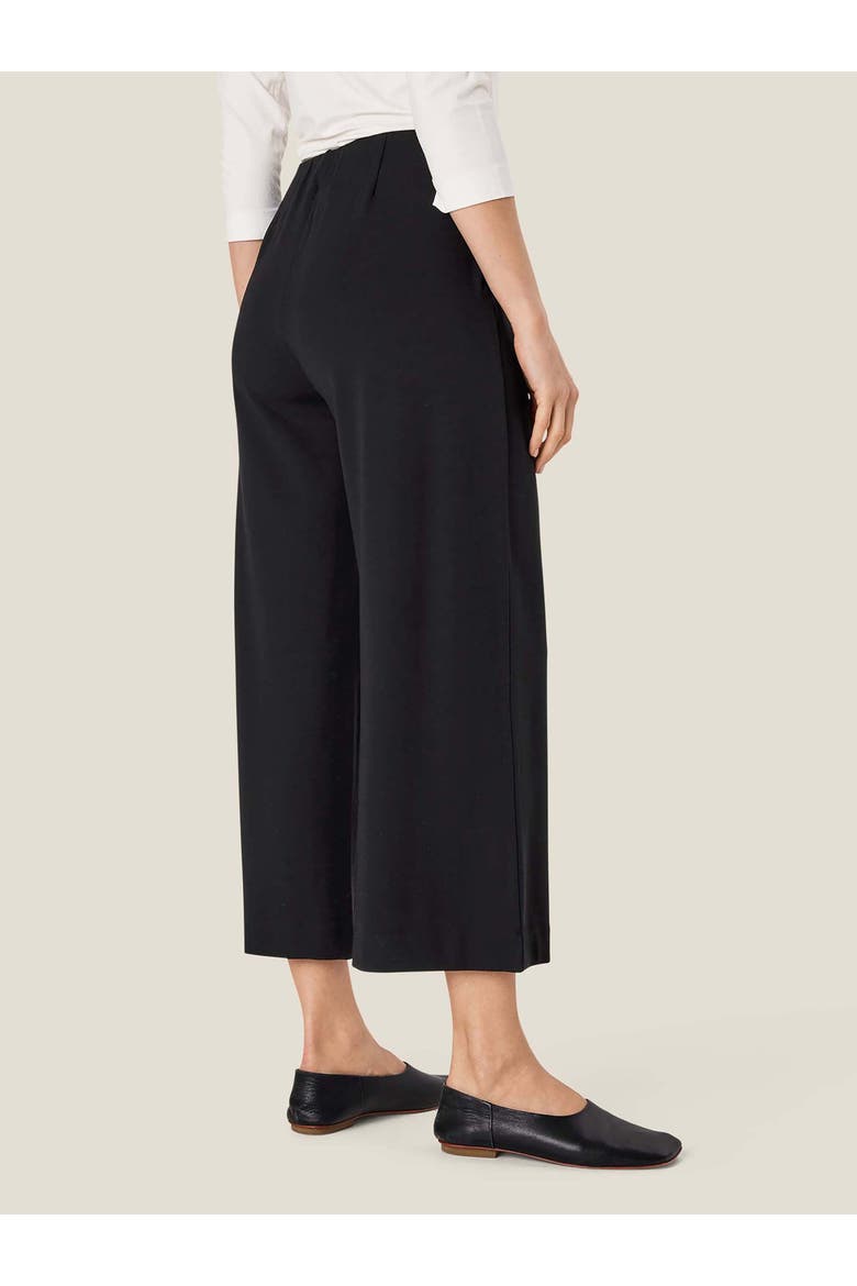 MaPiri High Waisted Cropped Pants, Alternate, color, Black