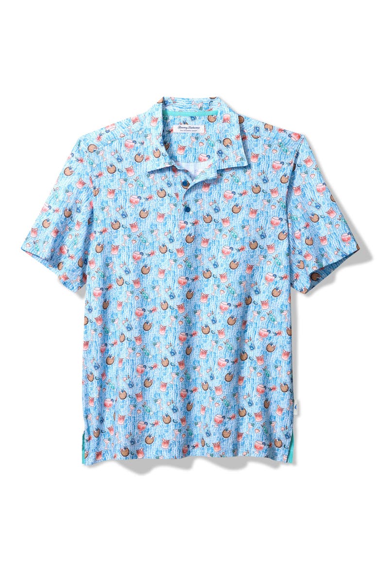 Bahama Coast Coconut Grove Polo, Main, color, BLUE WHISPER