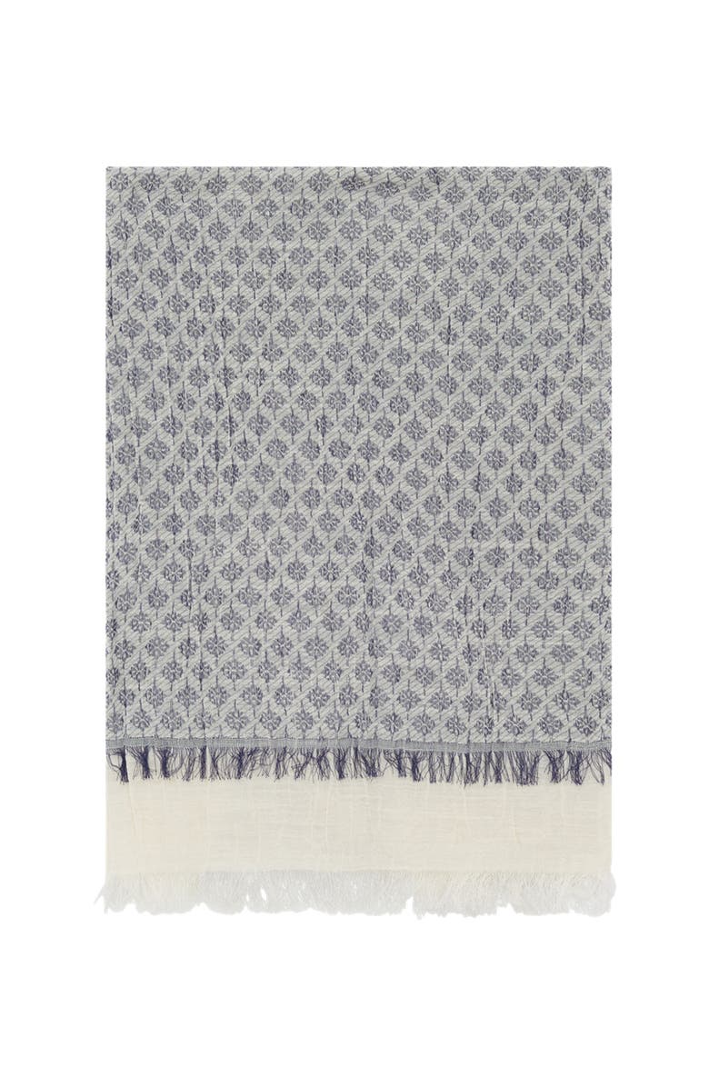 GERARD DAREL Doralia Crinkle Scarf, Main, color, Sky Blue