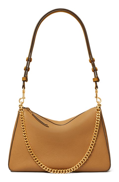 Perry Leather Shoulder Bag