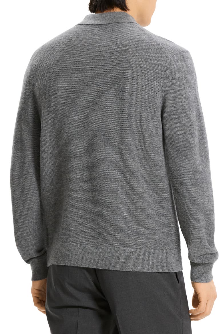 Cyr Quarter Zip Cashmere Sweater, Alternate, color, DARK GREY MELANGE