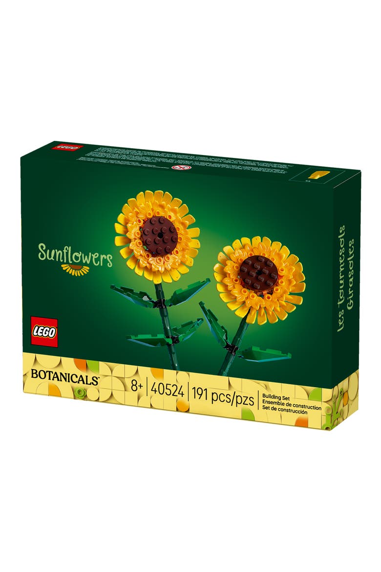 Sunflowers Building Set 40524, Alternate, color, MULTI