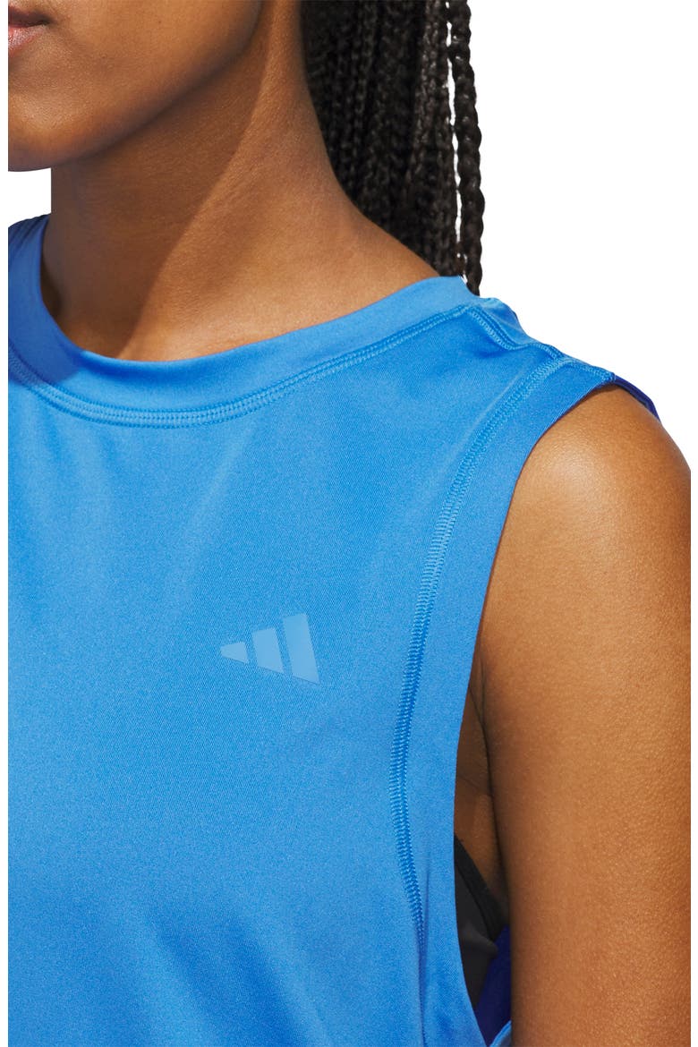 D4T Everyday Performance Tank, Alternate, color, RAY BLUE/