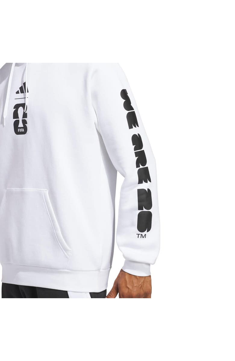 adidas Men's adidas White 2026 FIFA World Cup Official Graphic Hoodie, Alternate, color, White